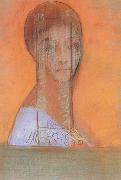 Odilon Redon Veiled Woman (mk19) Spain oil painting artist